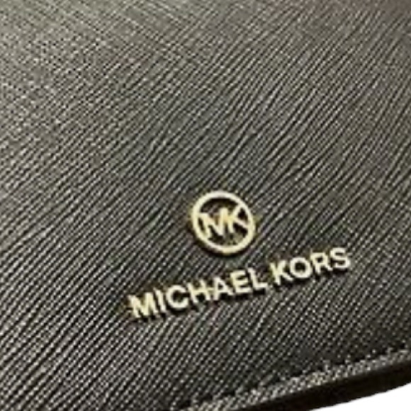 Michael Kors Leather Slim Flap ID Card Case - Picture 3 of 6